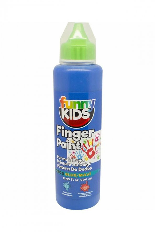 Rich Funny Kids Parmak Boyası 500ml - 2806 Mavi