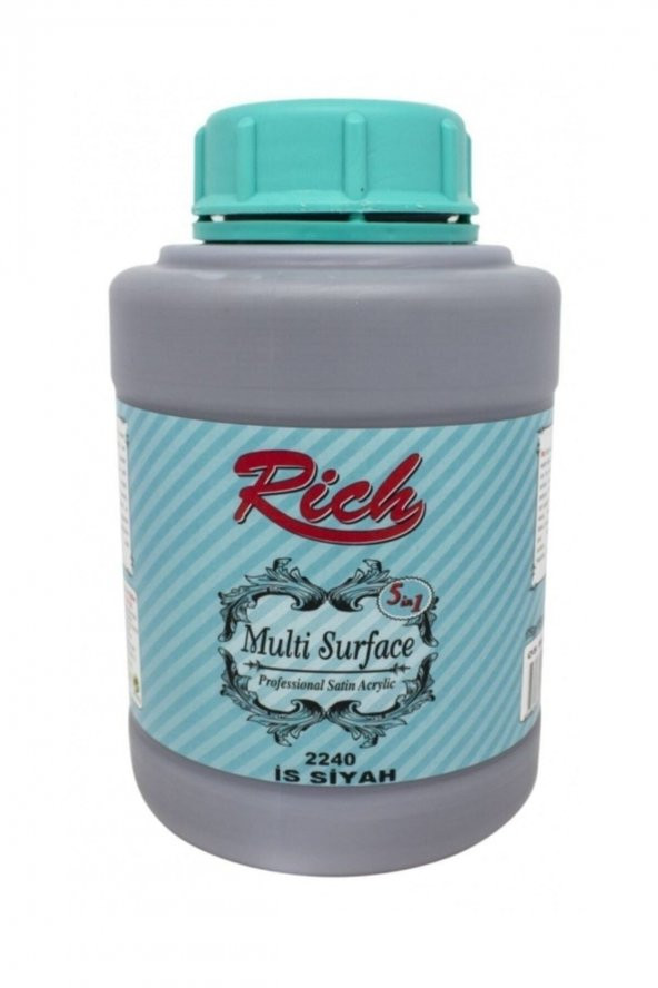 Rich Siyah Multi Surface 1250 cc Is
