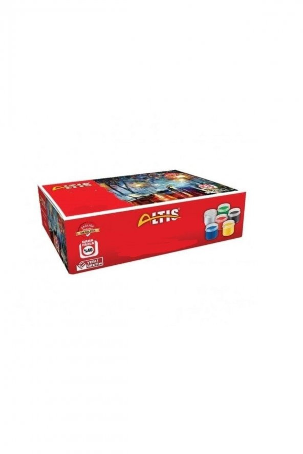 ALTIS Akrilik Boya 6 Renk Set 30 Ml 1256