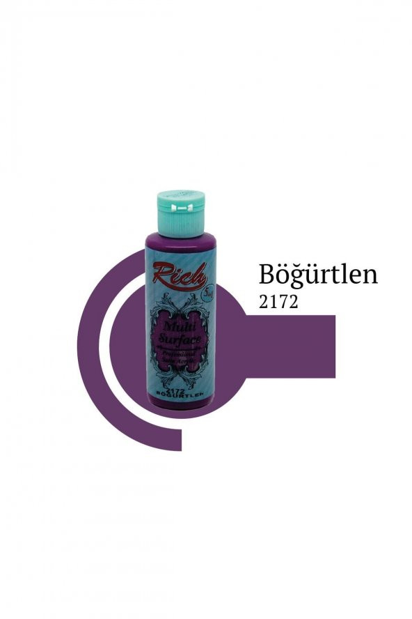 Rich Multi Surface 120 Cc Böğürtlen 2172 Akrilik Boya