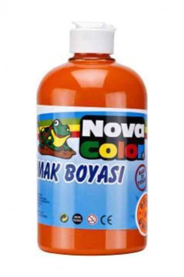 Nova Color Parmak Boyası 500 gram Turuncu