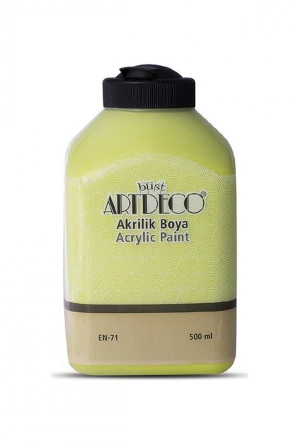 Artdeco 500ml Fıstık Yeşili Akrilik Boya 3659