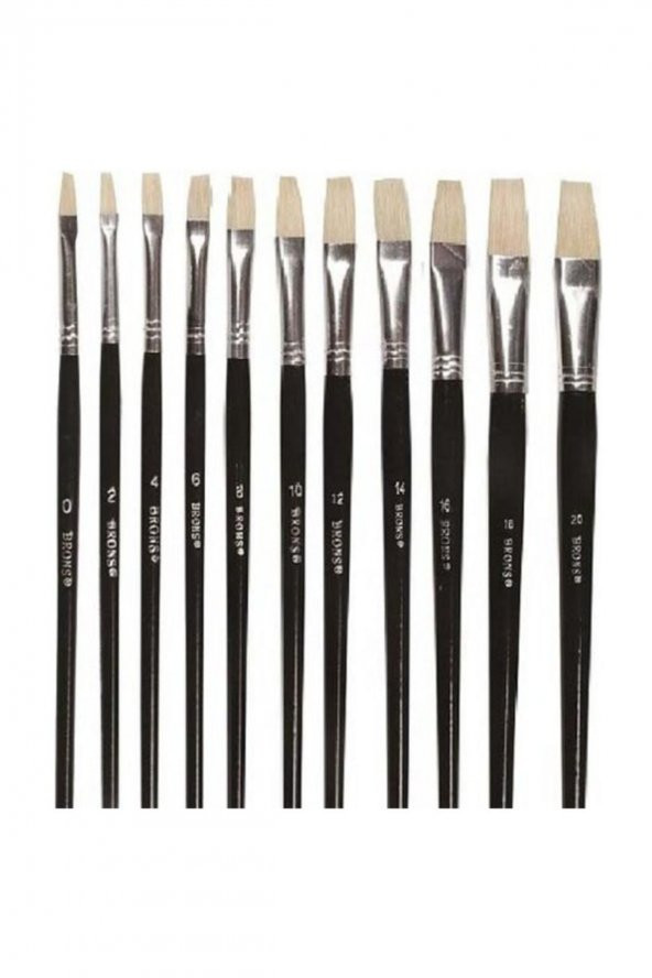 Brons Yağlı Boya Fırçası No 8 Br-514 (1 Adet)