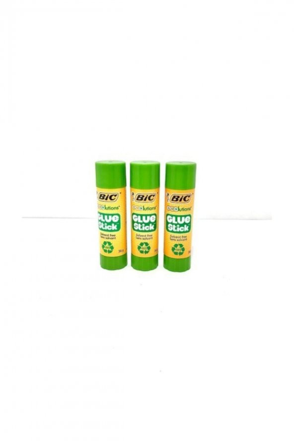 Bic Eco Glue Stick 36gr 3lü Paket