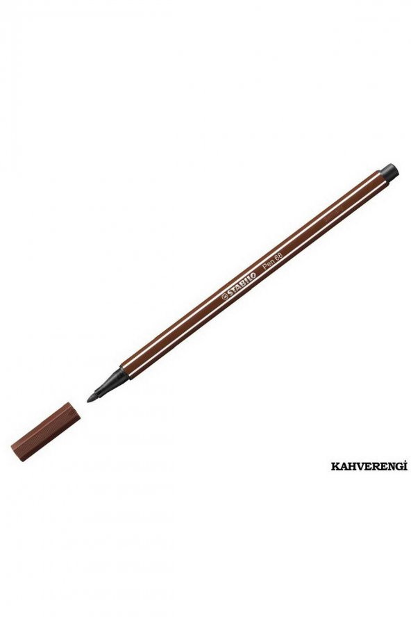 Stabilo Pen 68 Keçeli Kalem - Kahverengi