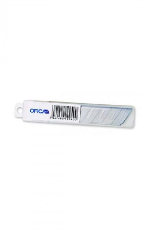 Ofica Geniş Maket Bıçağı Ucu Yedeği 18 mm 7 Kırım 10 Adet