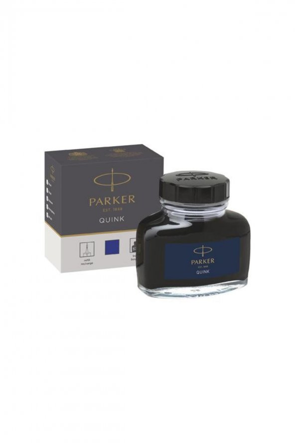 Parker Dolma Kalem Mürekkebi Quink 57 ml Mavi 1950376
