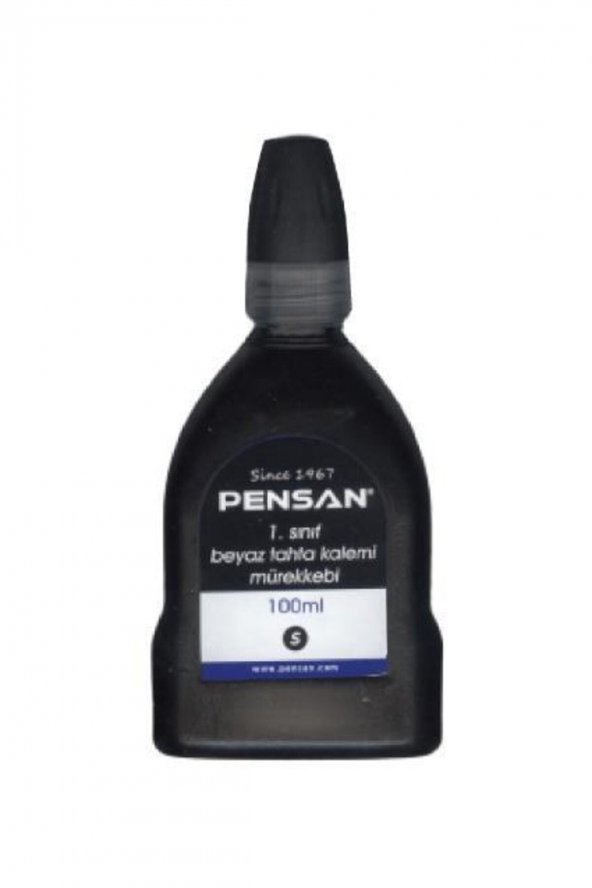 Pensan Tahta Kalemi Mürekkebi 100ml Siyah