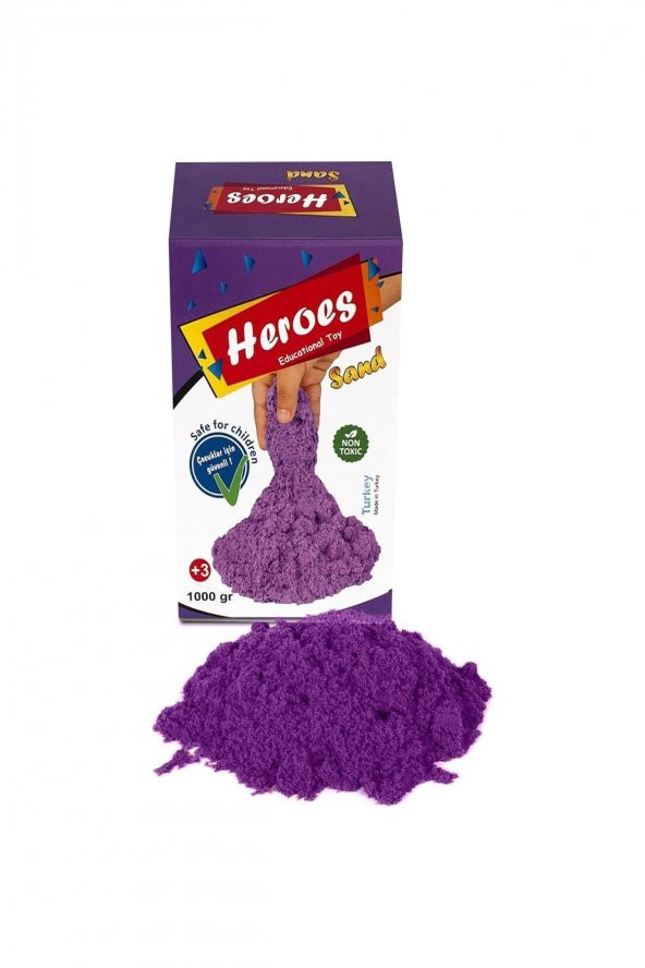 BULDUK Heroes Kinetik Kum Mor Renk 1000 Gr