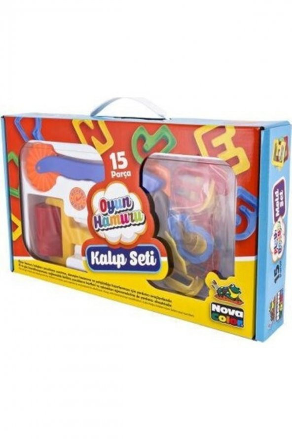 Nova Color Nc-850 Harf & Sayı Oyun Hamuru Kalıp Seti