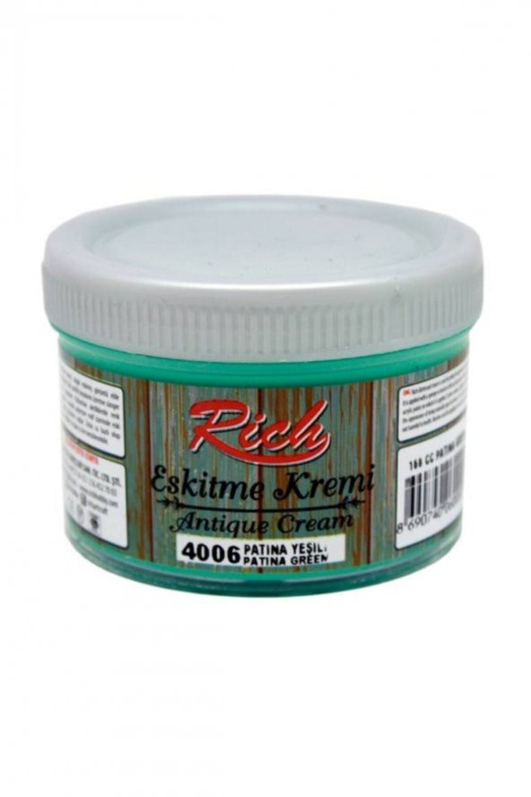 Rich Eskitme Kremi 160 Cc. 4006 Patina Yeşili 5685078