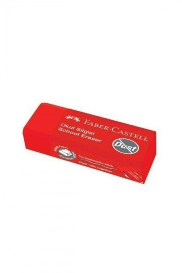 Faber Castell Okul Silgisi Kırmızı