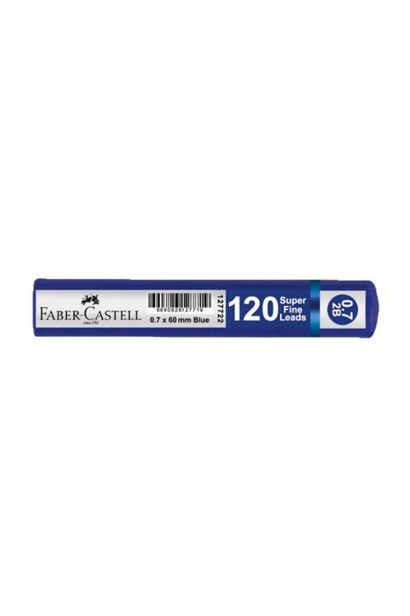 Faber Castell Grip Min 2B 120li Mavi Tüp