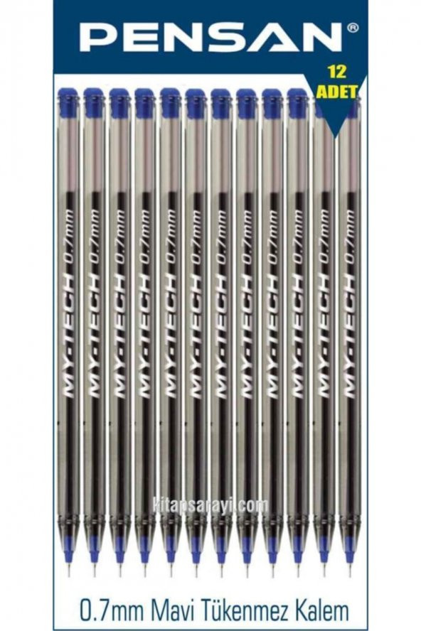 Pensan My-tech 0.7 Mm Mavi Tükenmez Kalem