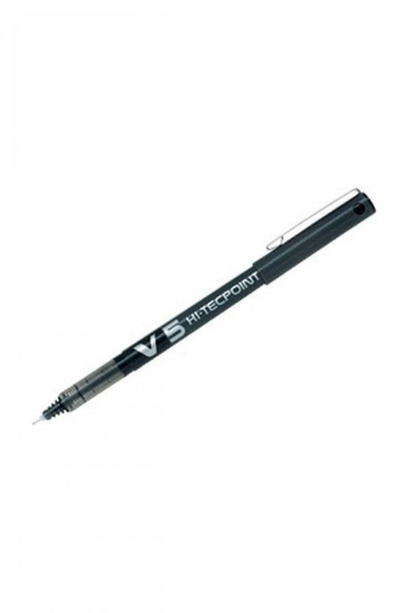 Pilot V5 Hi-Tecpoint İğne Uçlu Kalem SİYAH