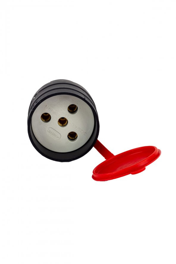 Nead 3x25A Kapaklı Trifaze Seyyar Dişi Fiş - 3