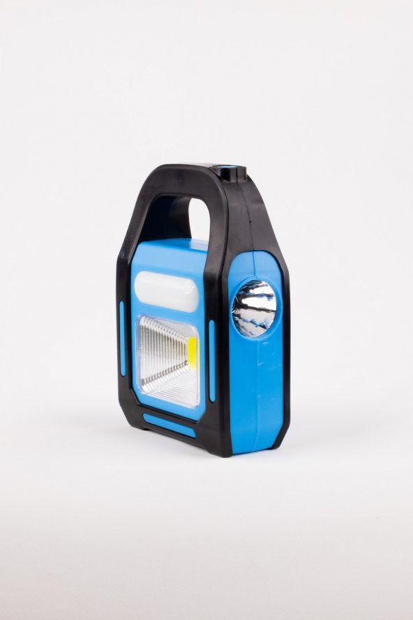 HS 4014 16W Solar El Feneri 3 Fonksiyonlu 6500K Beyaz - 2