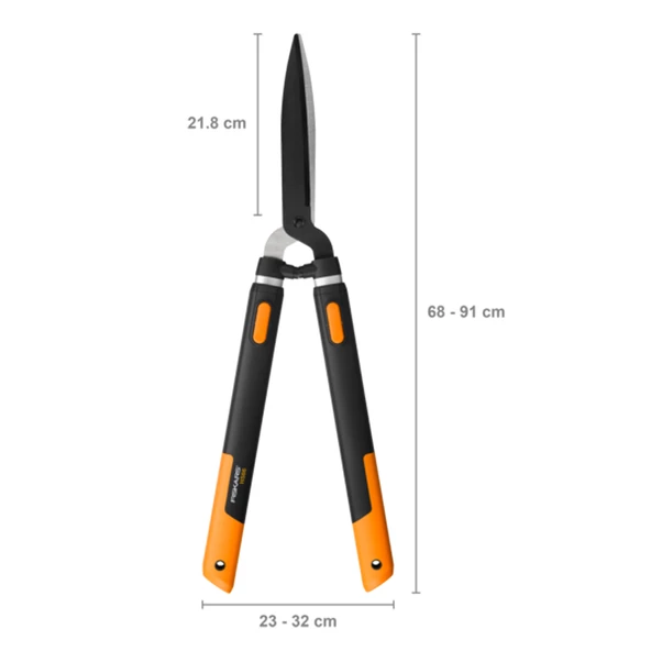Fiskars HS86 SmartFit Teleskopik Çit Budama Makası 1013565 - 2