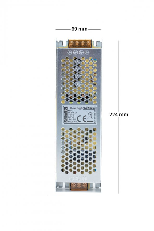 ACK 16,5A/200W/12V Led Trafosu AY02-02000 - 2