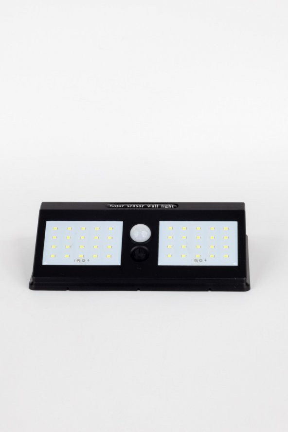 30W Solar Led Duvar Aydınlatma Beyaz Işık (Dış Mekan) IP65 - 2