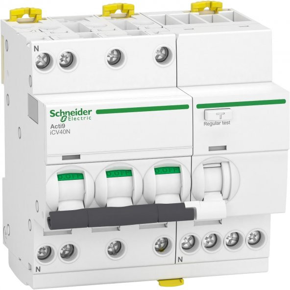 Schneider,iDPN Vigi 3P + N 16A  6 kA C EĞRİSI 30mA,A9DE3716
