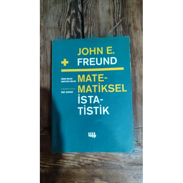 Matematiksel İstatistik John Freund