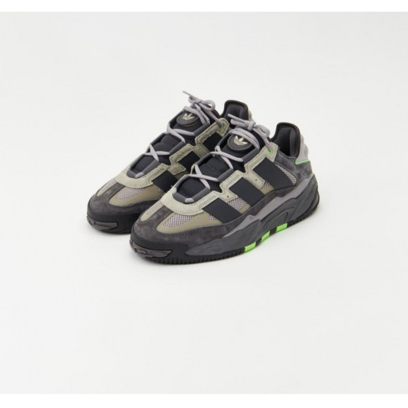 Adidas Niteball gri erkek ayakkabı - 2