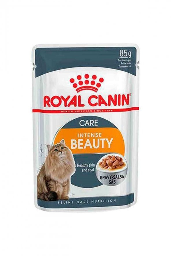 Royal Canin Intense Beauty Gravy Yaş Kedi Maması 85 Gr