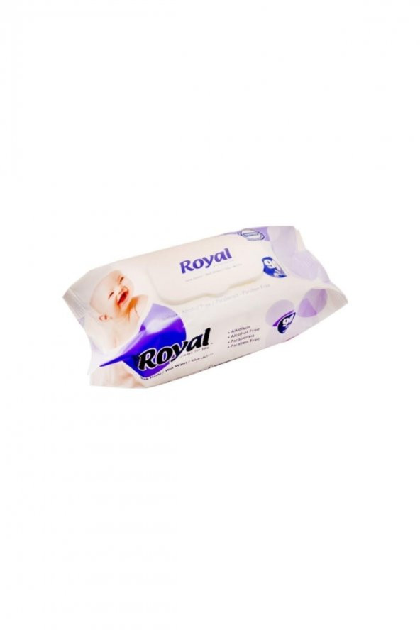 Royal Islak Havlu 90lı Kapaklı 12 Paket