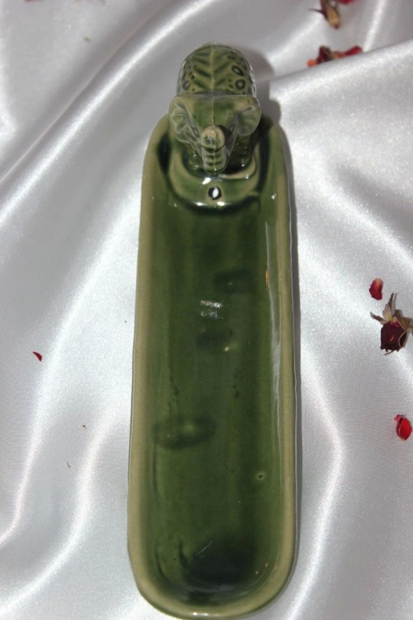 Fil Çubuk Tütsülük Seramik - Resim 8