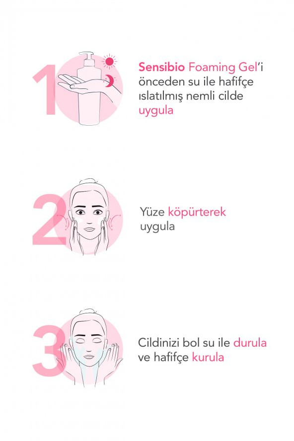 Bioderma Sensibio Foaming Gel Hassas Ve Normal Ciltler Durulanan Micellar Yüz Temizleme Jeli 200 ml - 5