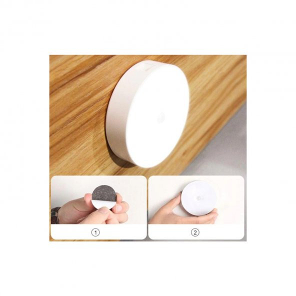 Sensörlü Led Aydınlatma Tezgah Altı Koridor Merdiven Için Kablosuz Güçlü Mıknatıslı - 5