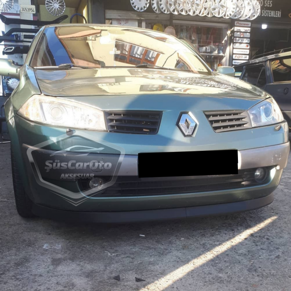 Renault Megane 2 2003-2008 Uyumlu Üniversal Astra H lip Esnek Ön Lip 2 Parça Tampon Altı Dil Karlık Ön Ek - 9