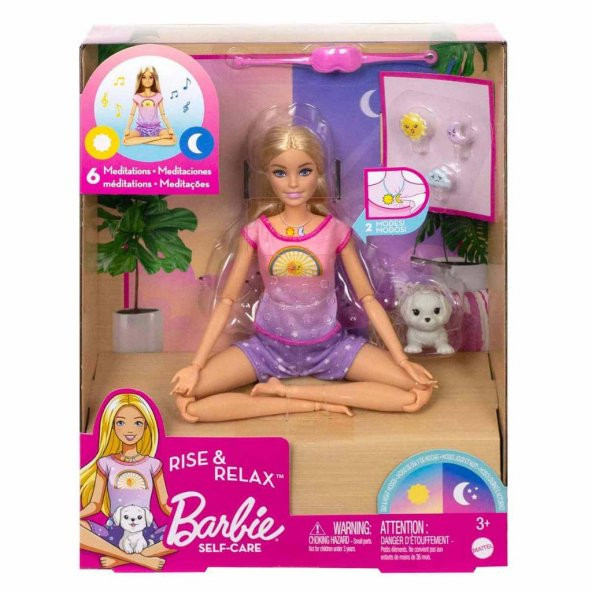 Barbie Meditasyon Yapıyor Oyun Seti HHX64 - 4