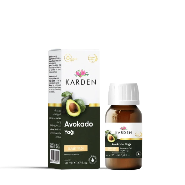 Karden Avokado Yağı 20 ml