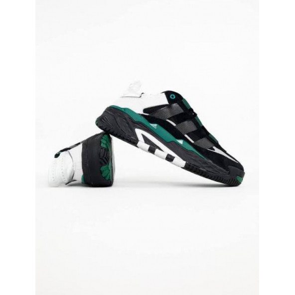 Adidas Niteball Siyah yeşil ayakkabı - 2