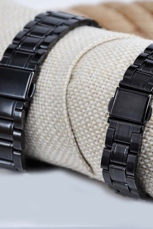 Bakır Siyah Renk Yeni Sezon Çiftlere Özel Sevgili Saati Su-681 - 3