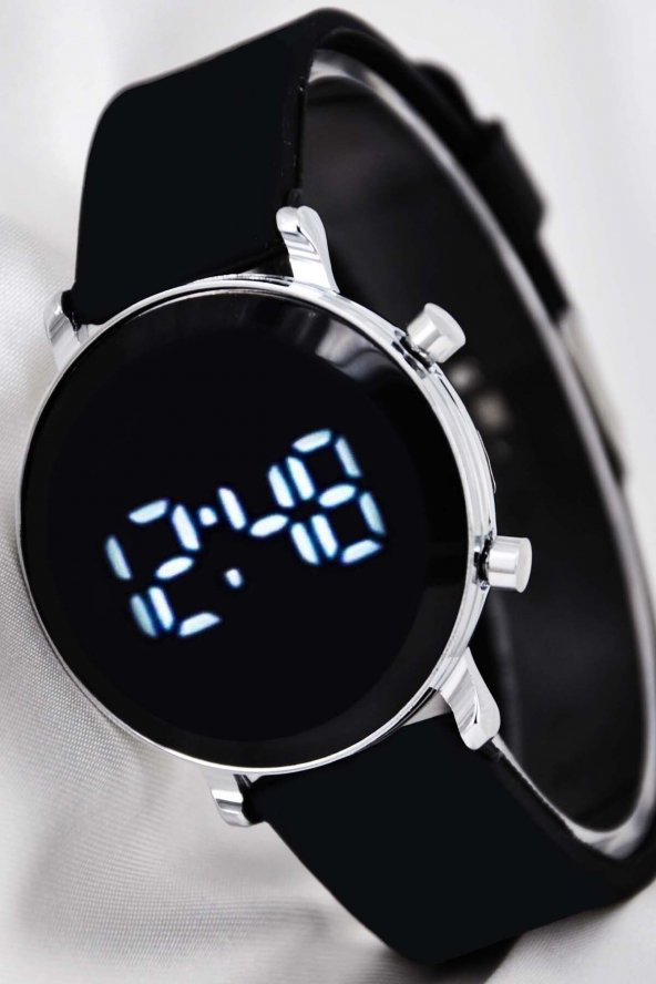 Gümüş Renk Kasa Şık Tasarım Kadın Kol Saati ürün görseli 1