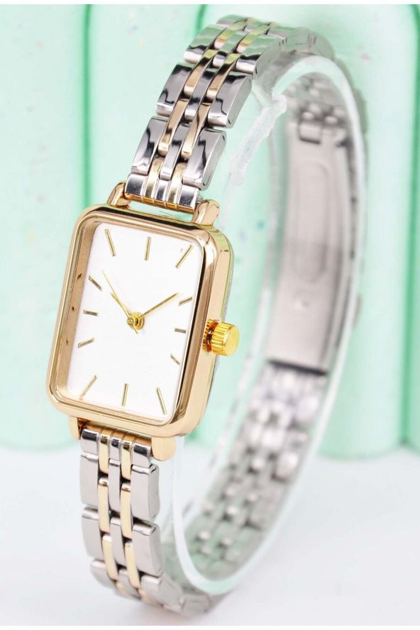 Kadın Kol Saati Gümüş Altın Renk Kordon  Exclusive Vintage Series Su-545.1334.122