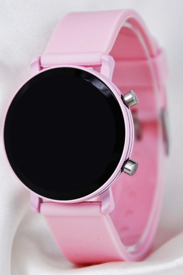 Pink Pembe Şirin Tasarım 6-12 Yaş Kız Çocuk Kol Saati - 2