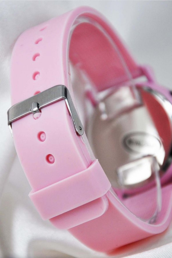 Pink Pembe Şirin Tasarım 6-12 Yaş Kız Çocuk Kol Saati - 3