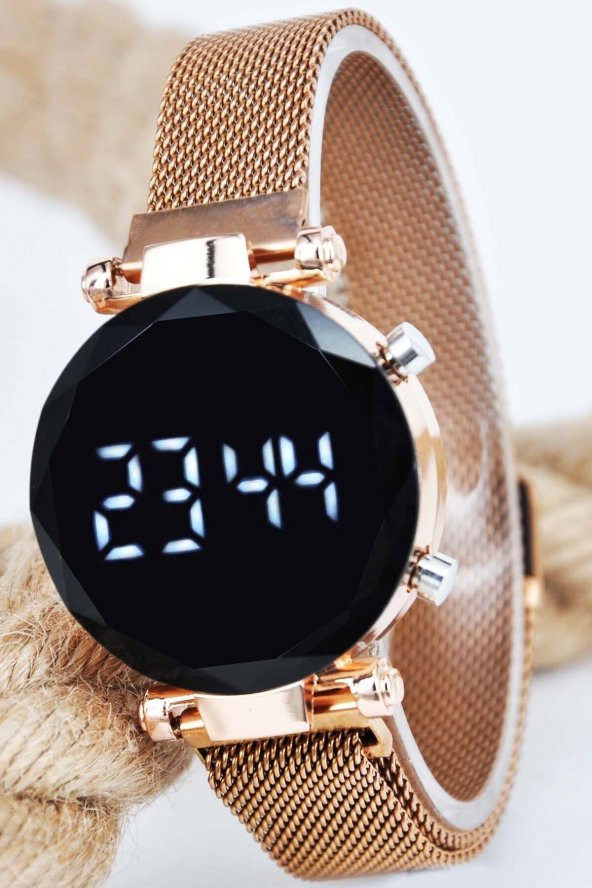 Şık Yeni Sezon Led Bayan Kol Saati ürün görseli 1