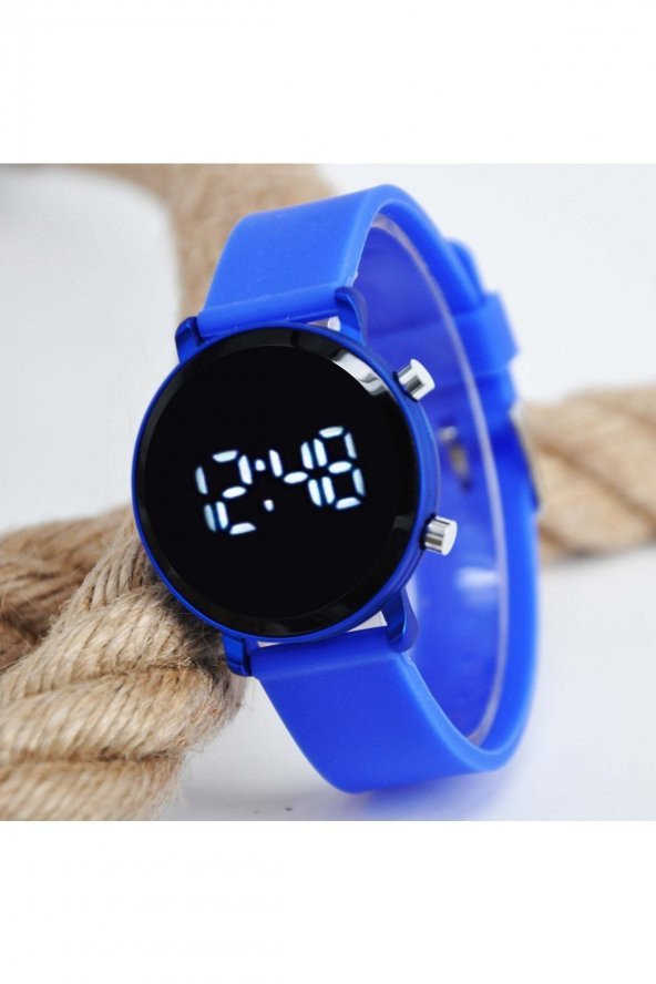 Sarı Lacivert Şirin Tasarım İki Adet Taraftar Çocuk Kol Saati Su-481 - Resim 3