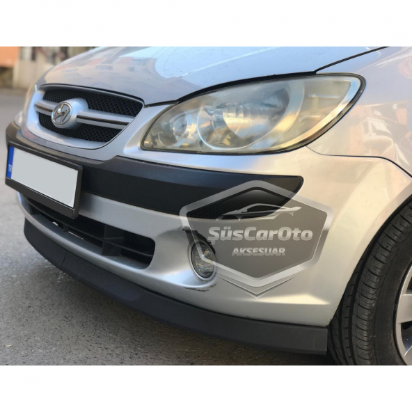 Hyundai Getz 2002–2011 Uyumlu Üniversal Astra H lip Esnek Ön Lip 2 Parça Tampon Altı Dil Karlık Ön Ek - 7