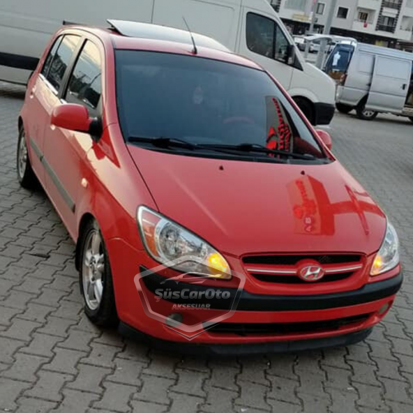 Hyundai Getz 2002–2011 Uyumlu Üniversal Astra H lip Esnek Ön Lip 2 Parça Tampon Altı Dil Karlık Ön Ek - 9