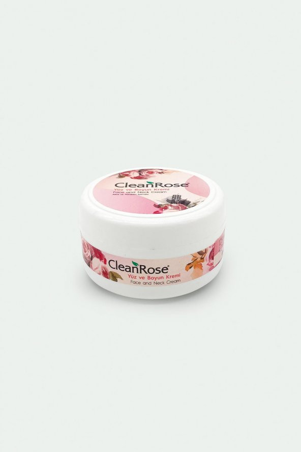 Clean Rose Yüz ve Boyun Kremi 125ML