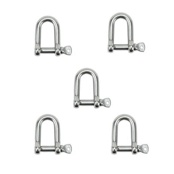 2 Ton 5 Adet Tonajlı Zincir Kilidi 1/2 - 2