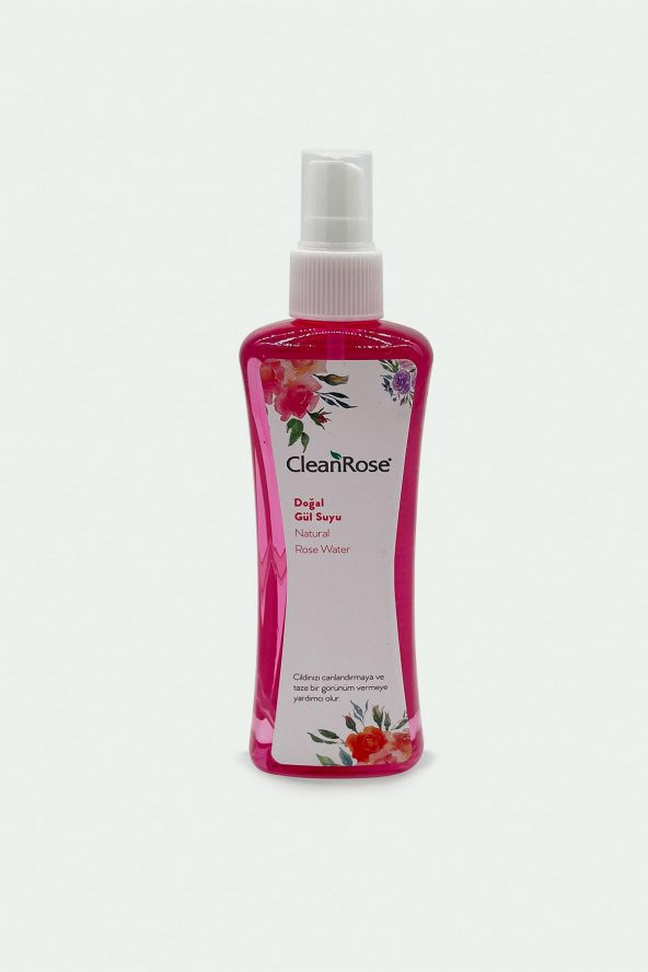 Clean Rose Doğal Gül Suyu 200ML