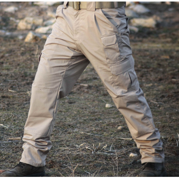 Outdoor Pantolon Bej Taktik Pantolon