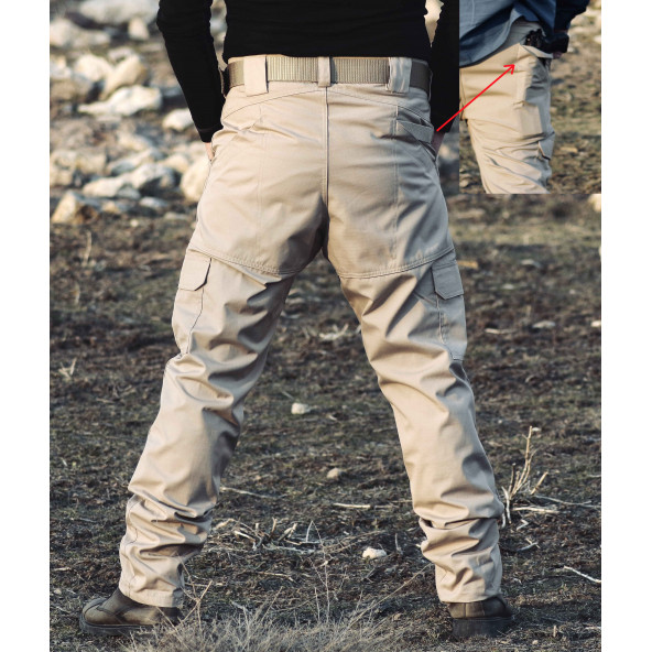 Outdoor Pantolon Bej Taktik Pantolon - 2